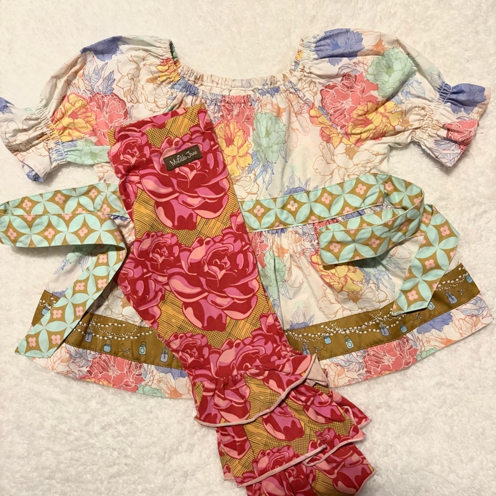 Matildajane 2T Tunic and Ruffle Pants